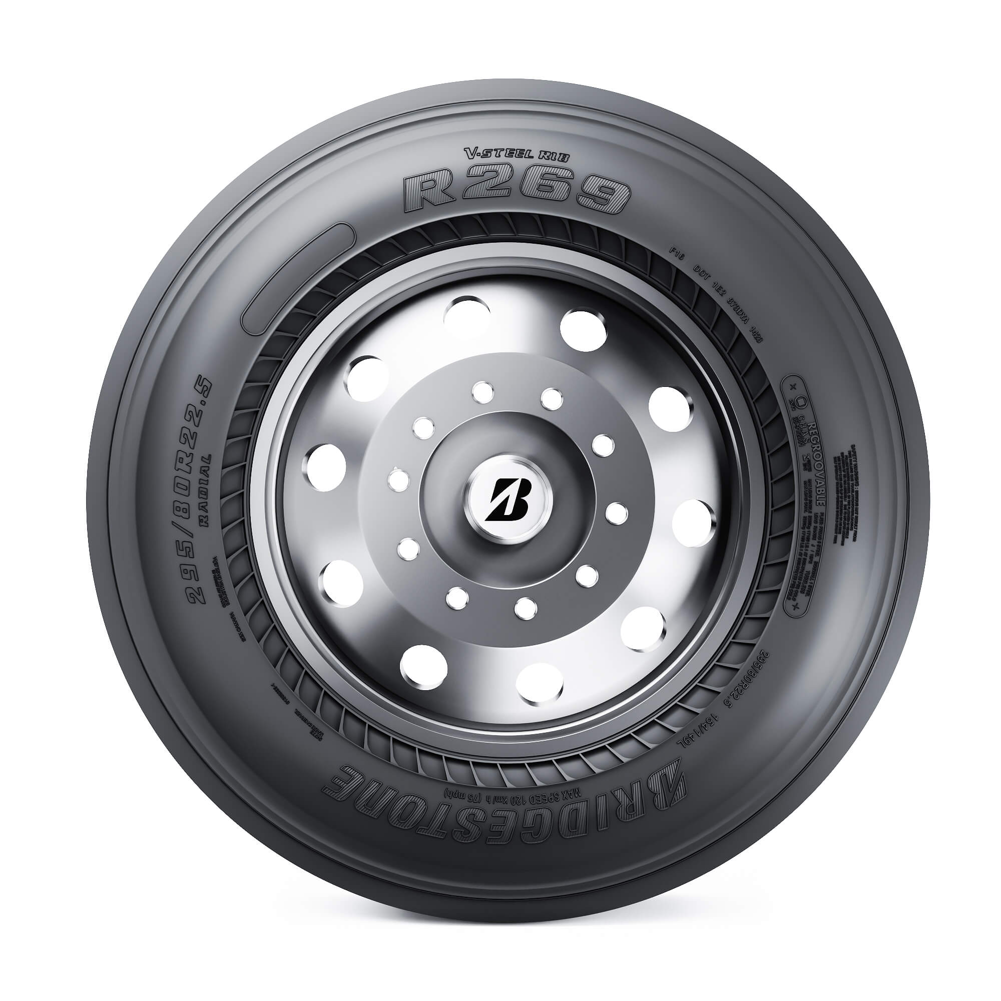 Pneu Bridgestone 295/80R22.5 18L R269