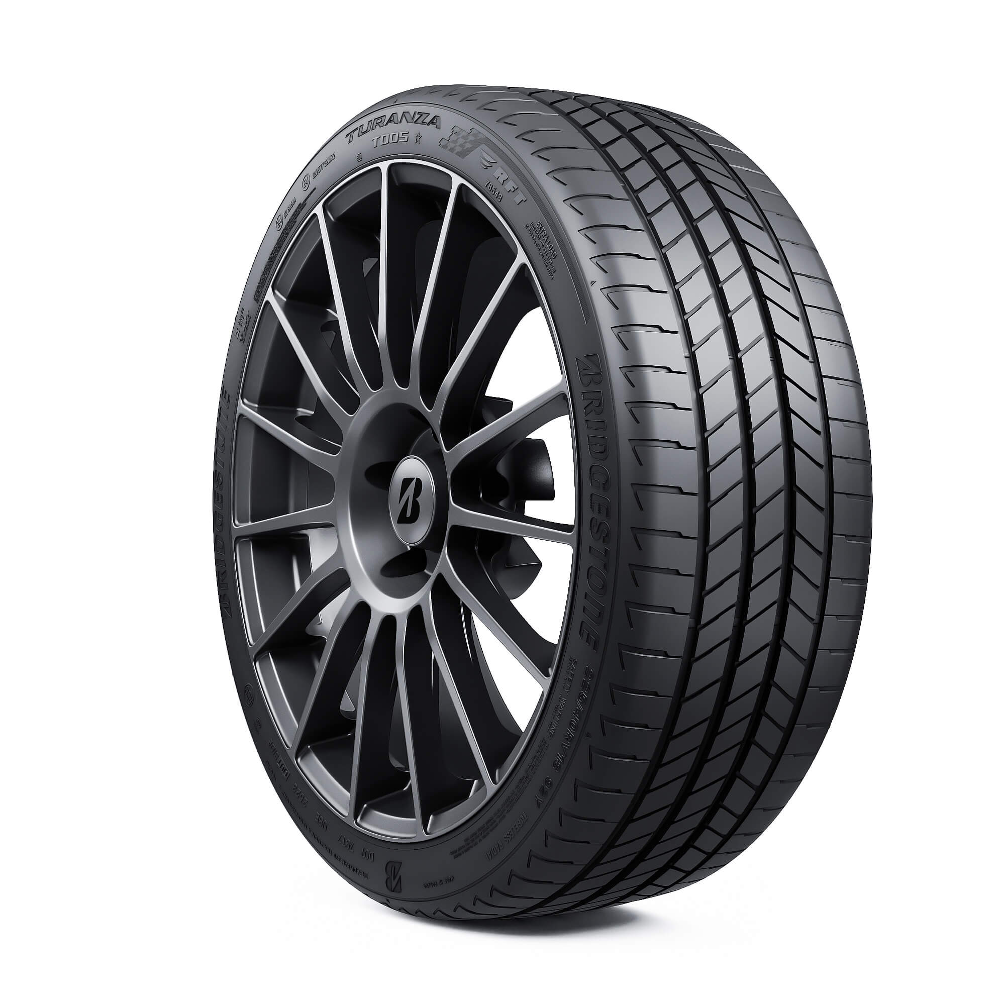 GQ　ロージーハンティントン Pneu Bridgestone 225/45R18 91W Run Flat Turanza T005 Extended Moe